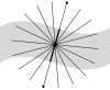 Thickness as minimum line integral